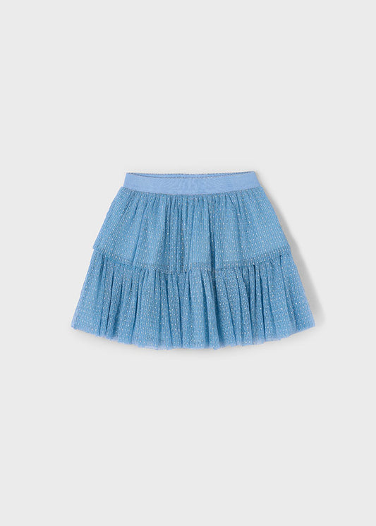 Ocean tulle skirt