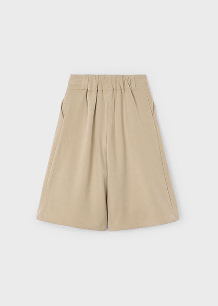 Wood Midi Skort