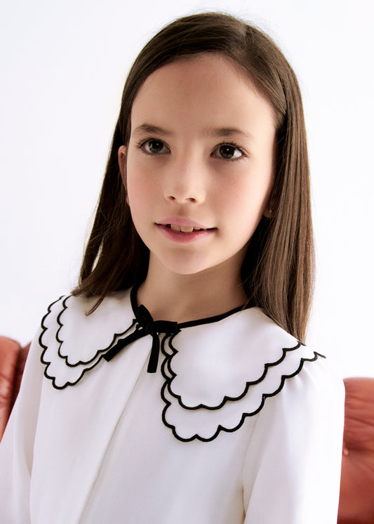 Cream blouse Abel