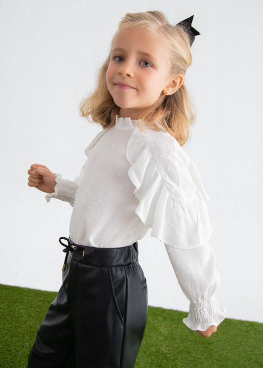 Cream blouse 5615