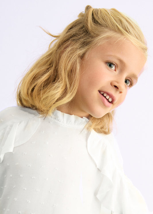 Cream blouse 5615