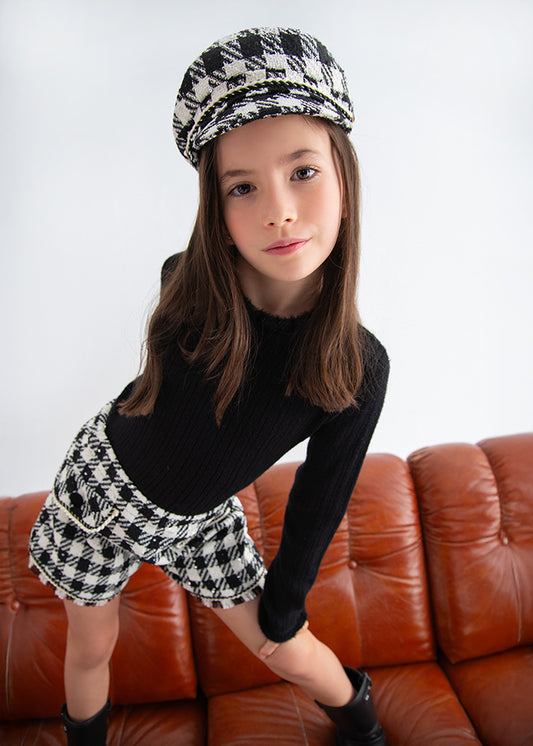 Black Sequins bermuda