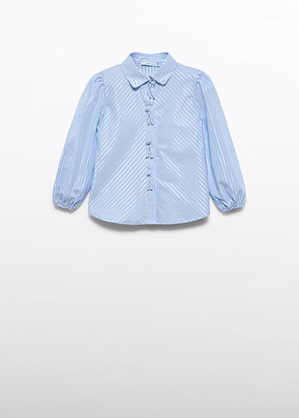 5618- Sky blouse lurex