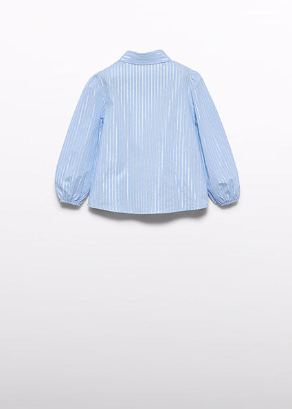 5618- Sky blouse lurex