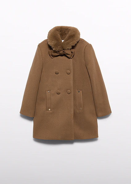 5888- Walnut long coat