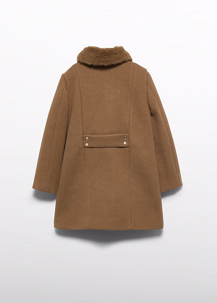 5888- Walnut long coat