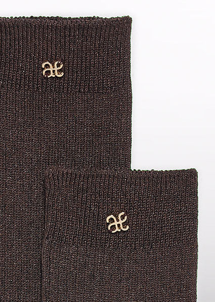 5907- beige , blue and black socks