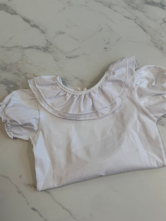 White lint top