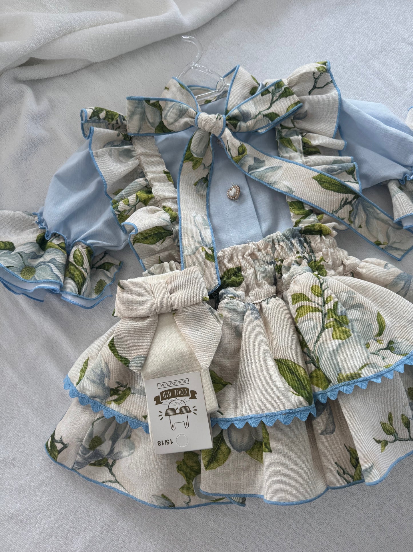 Blue BLOSSOM kousen - PRE ORDER