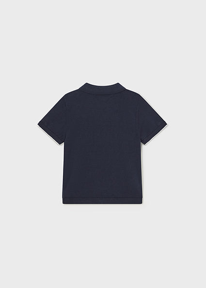 Navy polo little boy mayoral