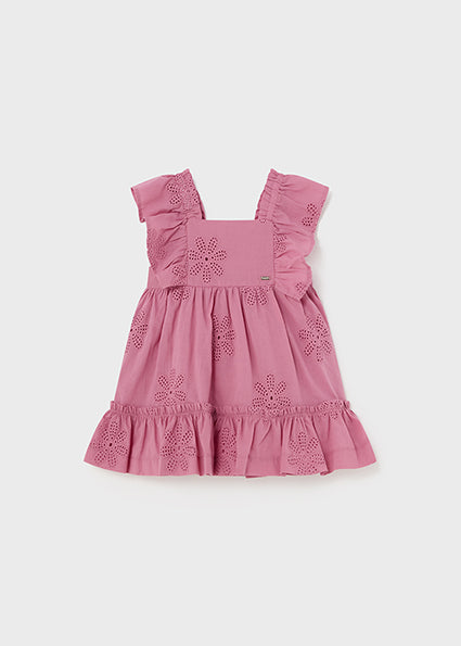 HIbiscus Embroidered dress Mayoral