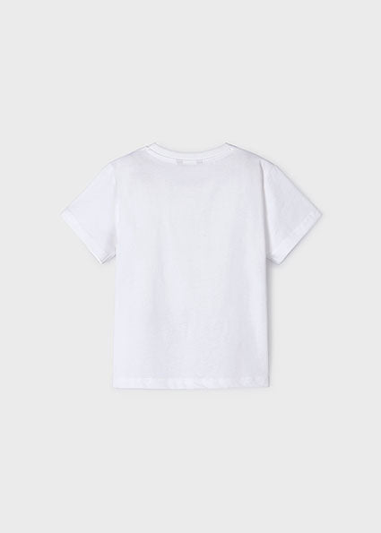 White SKATE t-shirt Mayoral