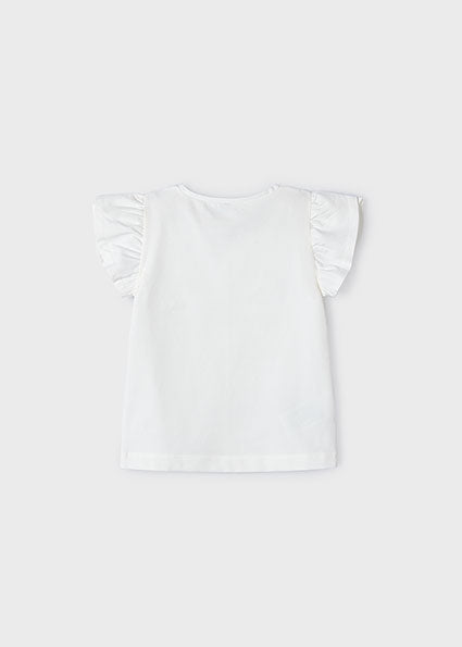 S/S t-shirt Natur nude Mayoral