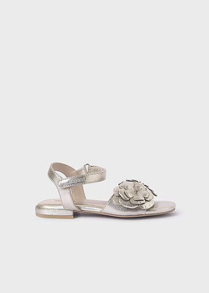 Gold Leather sandals Mayoral