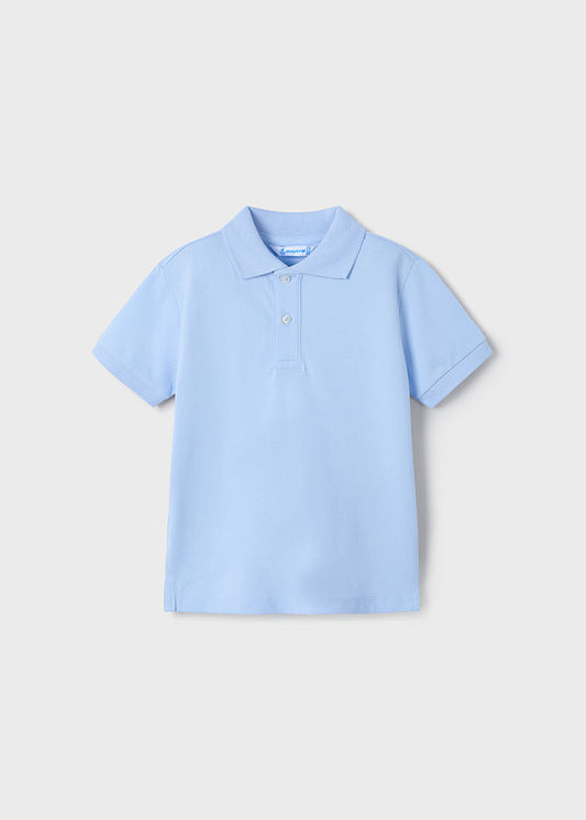 Sky blue polo