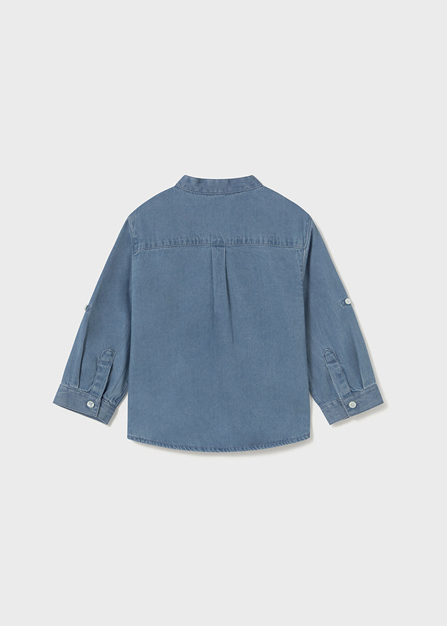 Medium 	L/s denim shirt