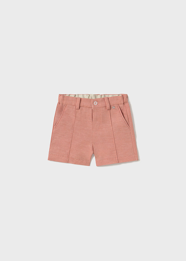 Brick red Dressy bermuda shorts