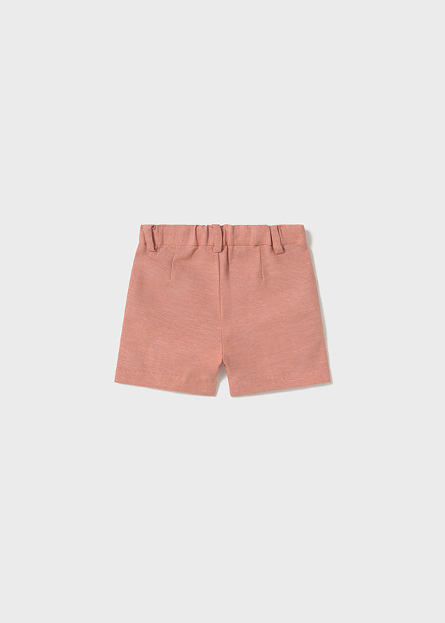 Brick red Dressy bermuda shorts