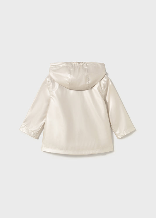 Polished rain coat