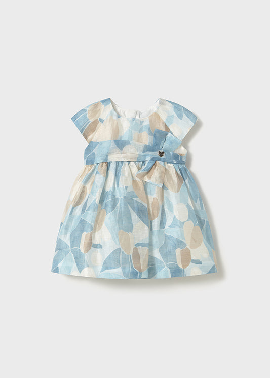 Sky printed dress