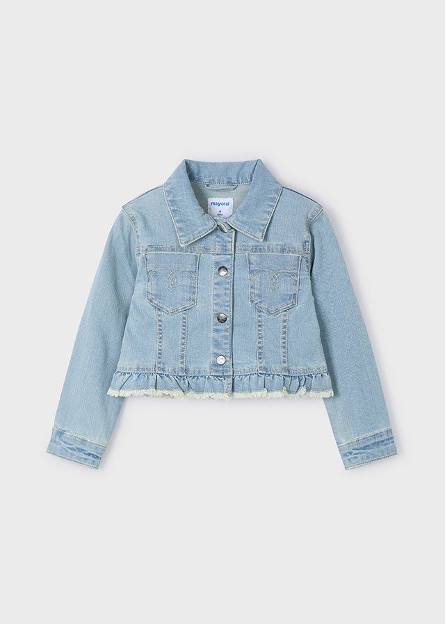 BLeach denim jacket