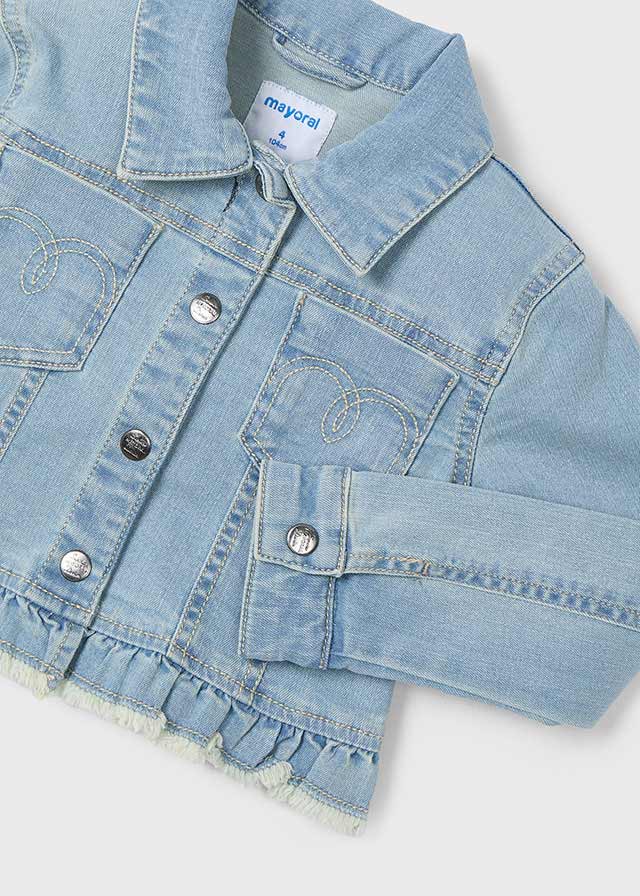 BLeach denim jacket