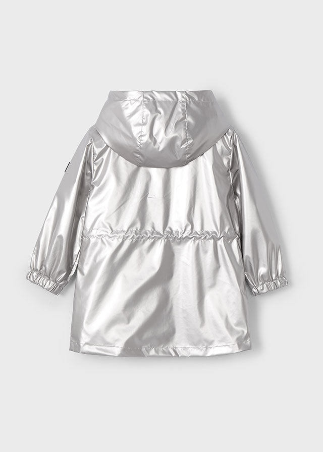 Natural and White gold Windbreaker Jacket