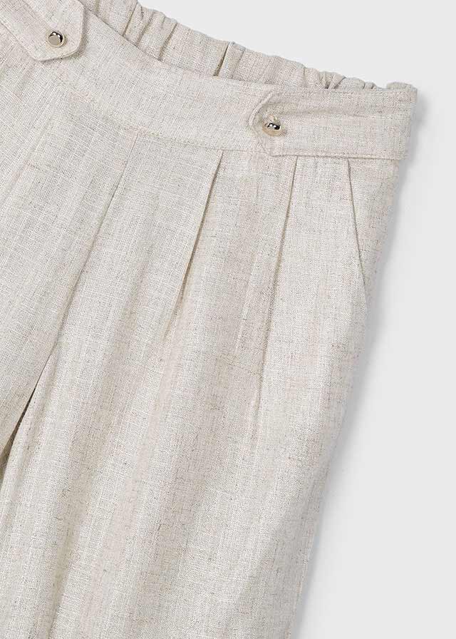 Linen Linen long trousers