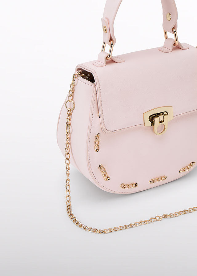 Chain detail handbag Peony