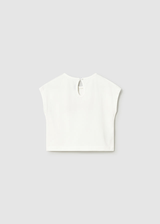 1084- Natural HOLA tshirt