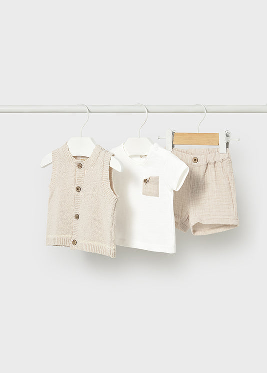 1279- What shorts w/vest set