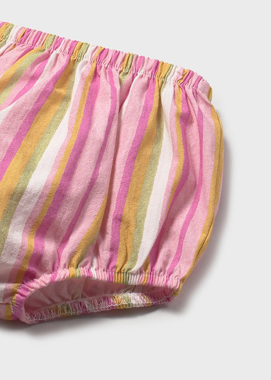 1290- pink shorts set