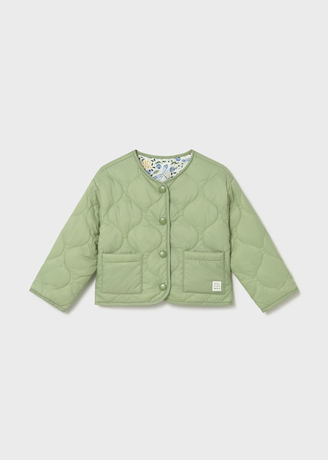 1493-Green 	Reversible windbreaker