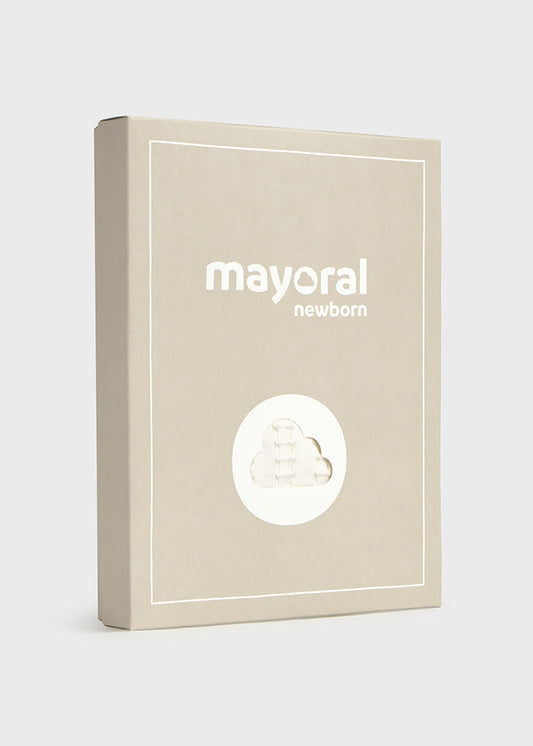 1502- col Mole knit leg set beige