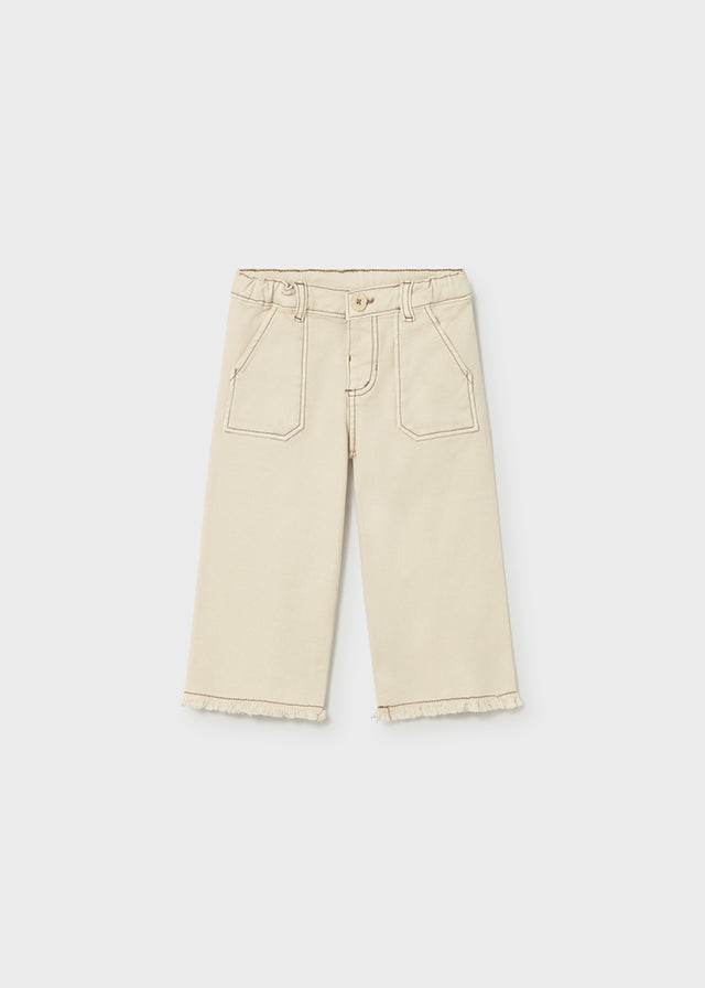 1510- beige twill trousers