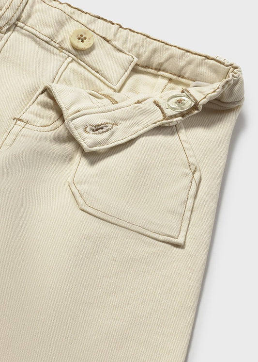 1510- beige twill trousers