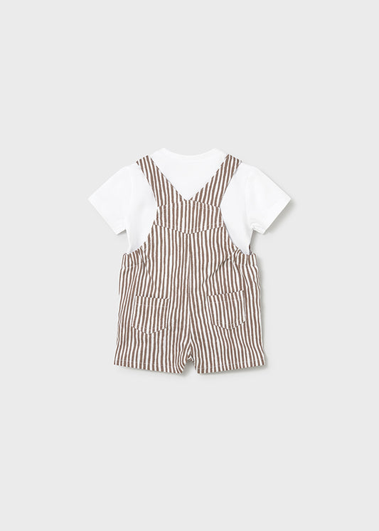 1623- Cocoa romper set