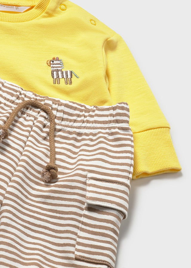 1628- mustard 4 pieces set