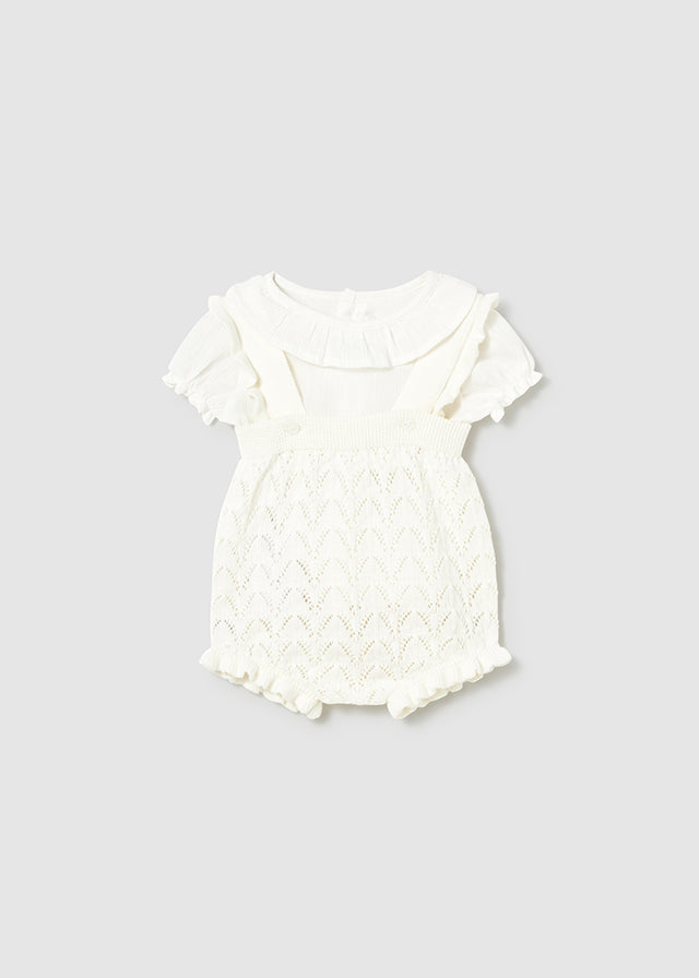 1637- pottery knit set