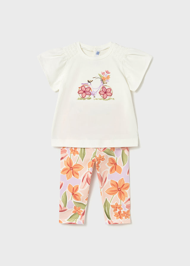 1747- BLOSSOM leggings set