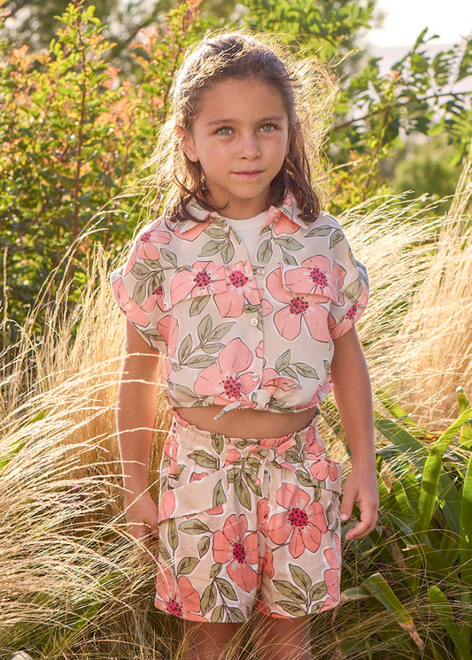 3221- tangerine short pant