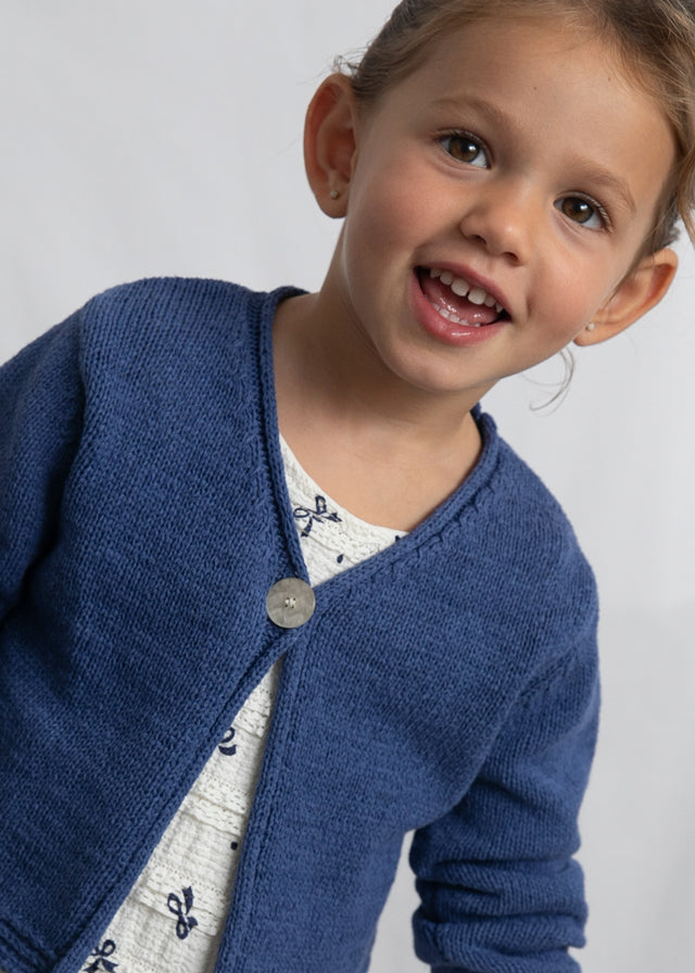 3384- porcelain knit cardigan