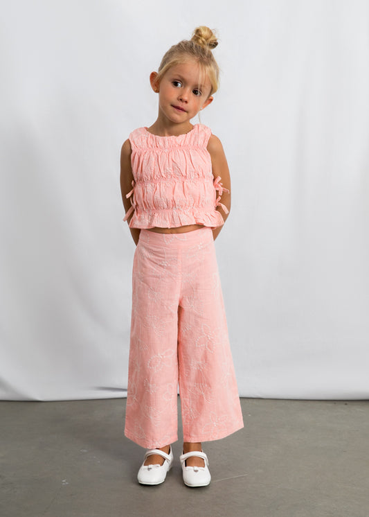 3592- BLOSSOM long pants set