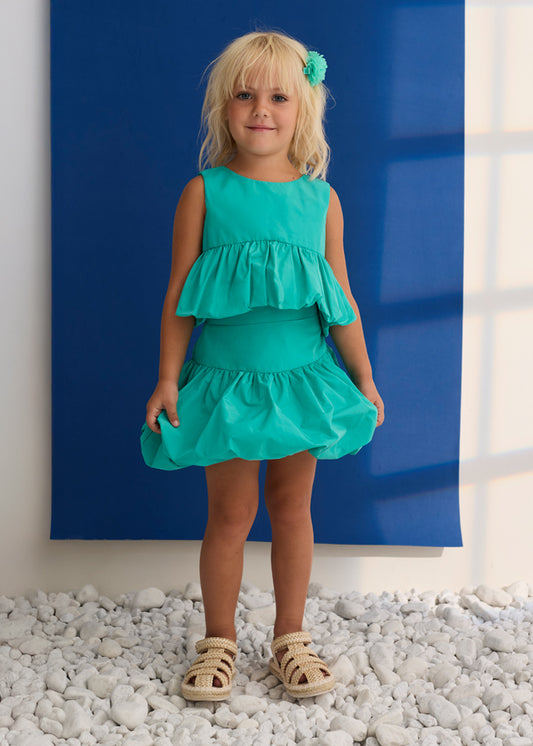 5060- Jade skirt set