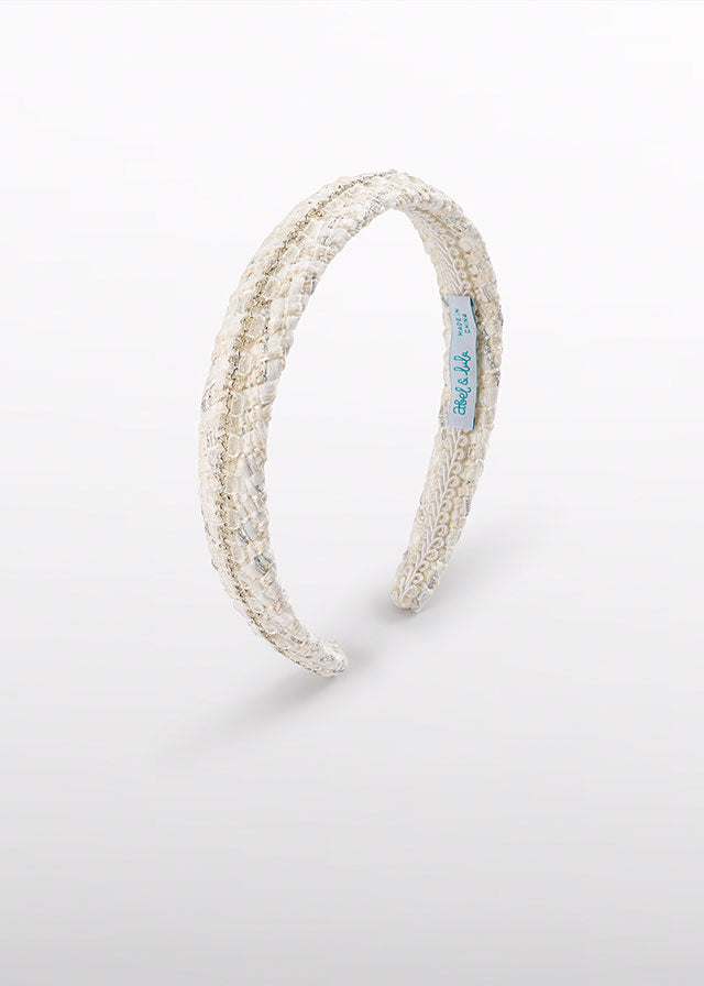 5471- Cream headband