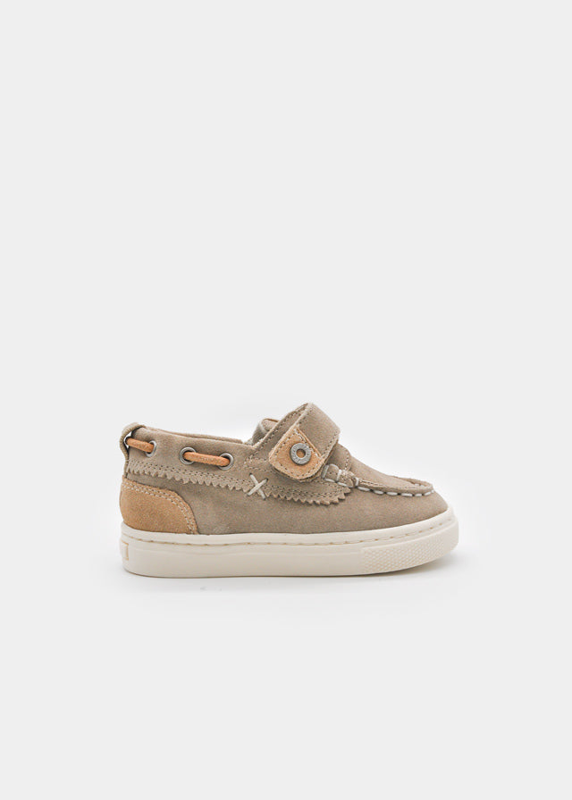 41767- Taupe boat shoes