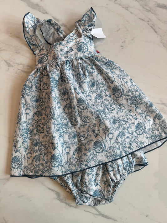 Blue flower set