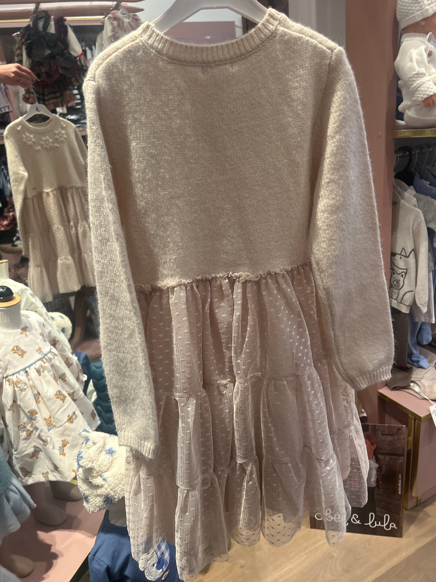 Beige Mayoral Dress