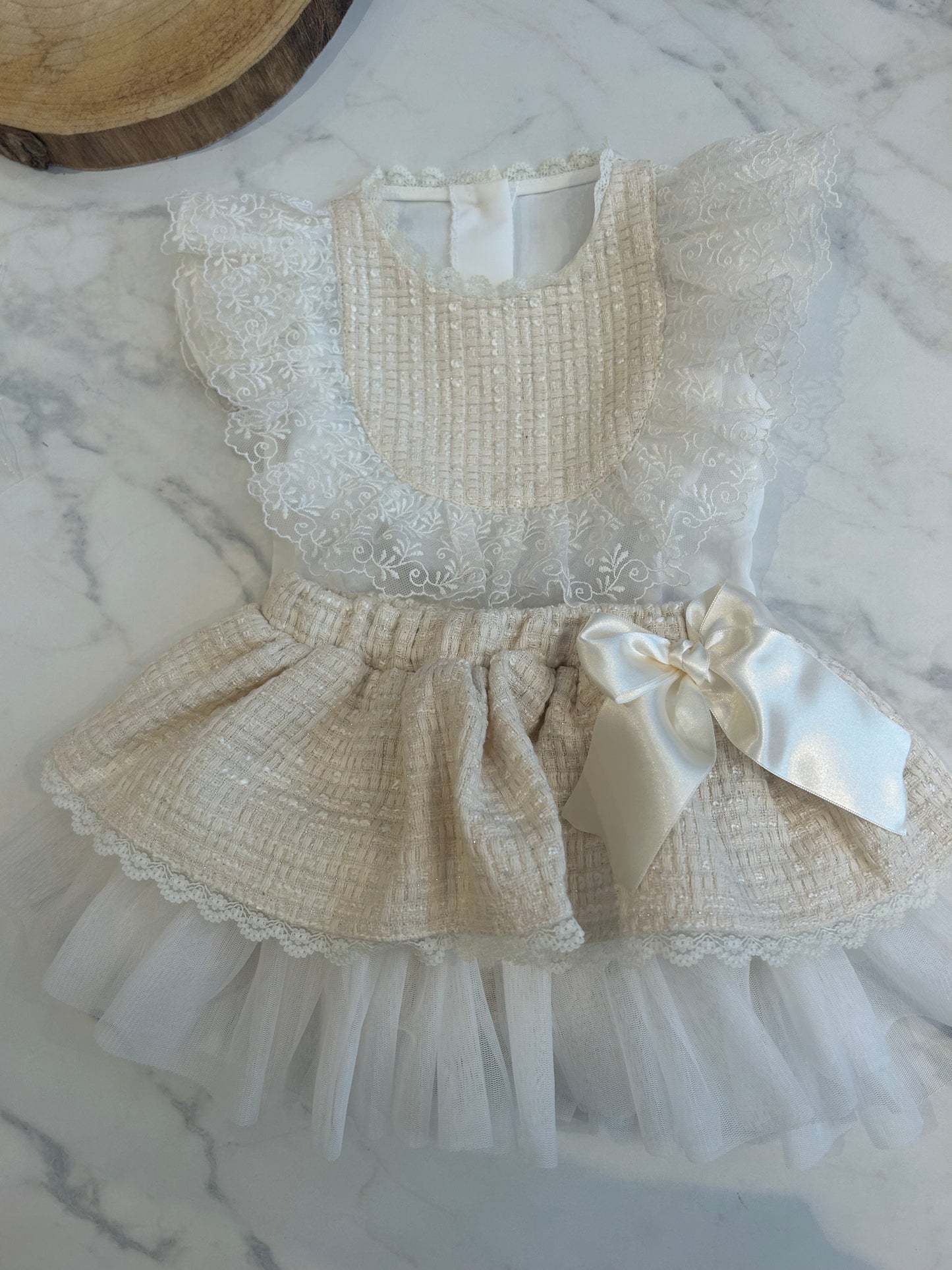 Beige chanel exclusive babys closet set