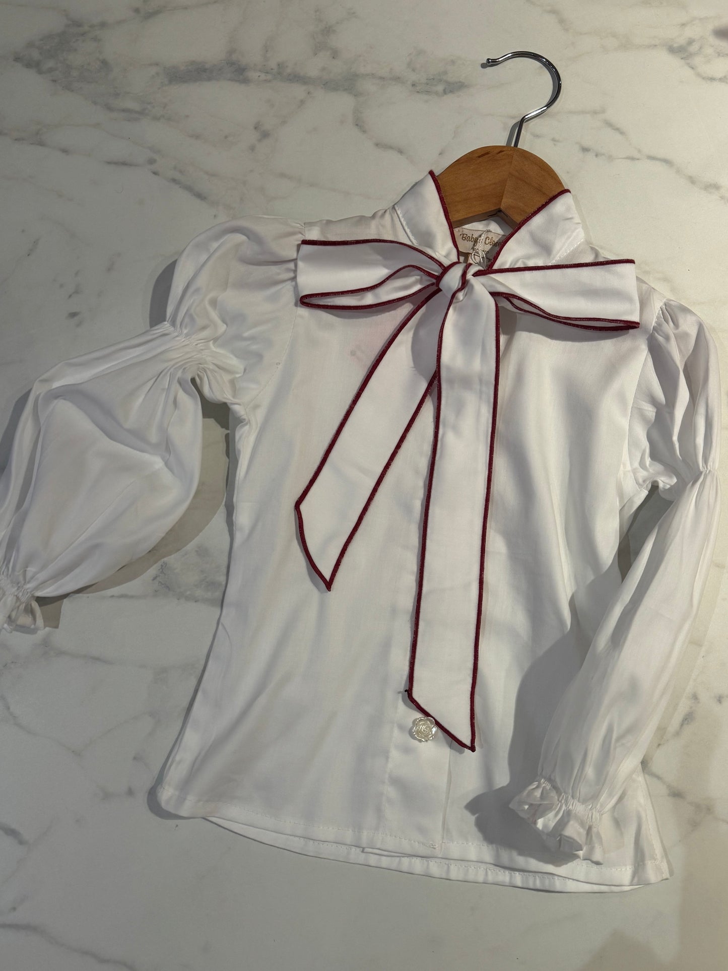 Santos bordeux blouse - PRE ORDER